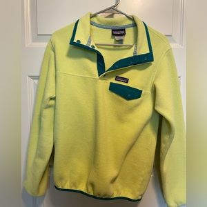 Patagonia synchilla half zip fleece